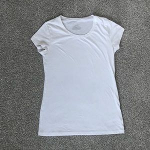 No Boundaries Plain White Tee